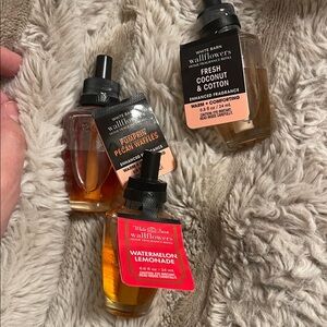 White Barn Wallflowers Fragrance Trio - Pumpkin, Coconut, Watermelon